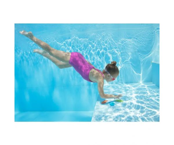 Bestway: Squiggle Wiggle™ jucărie acvatică cu pești, set de 3 piese