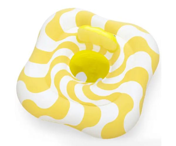 Bestway: Swim Safe colac de înot pentru bebeluși, cu două inele și scaun, 79 cm