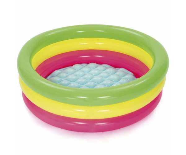 Bestway: Swim Squad™ háromgyűrűs bébi pancsoló medence Ø 70 x 24 cm