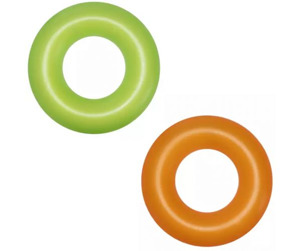Bestway: colac de înot mat, cu imprimeu neon, în două variante, 91 cm, 1 buc.