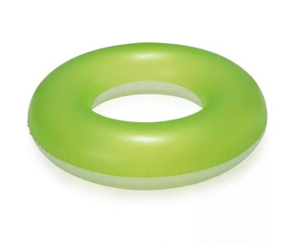 Bestway: colac de înot mat, cu imprimeu neon, în două variante, 91 cm, 1 buc.