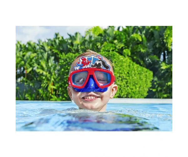 Bestway: mască de scufundare de lux cu imprimeu Omul-Păianjen