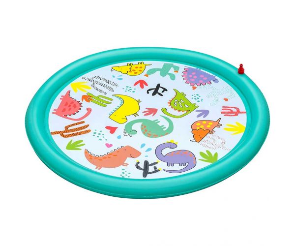 Bestway: piscină pentru bălăcit cu pulverizator de apă, cu dinozauri, 122 cm