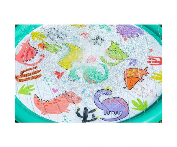 Bestway: piscină pentru bălăcit cu pulverizator de apă, cu dinozauri, 122 cm