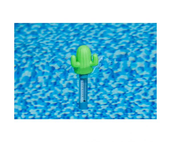Bestway: termometru plutitor pentru piscină cu imprimeu de cactuși