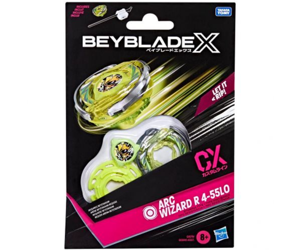 Beyblade X Starter pack: Arc Wizard R 4-55LO CX set de început titirez - Hasbro