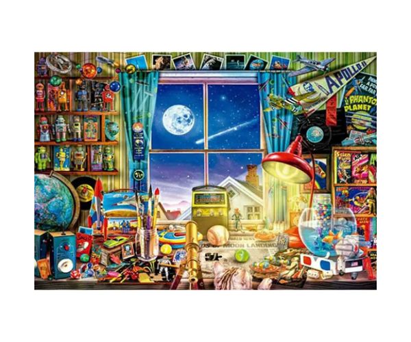 Călătorie pe lună HQC puzzle 500 bucăți - Clementoni