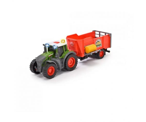 Tractor Fendt cu remorcă - Dickie Toys