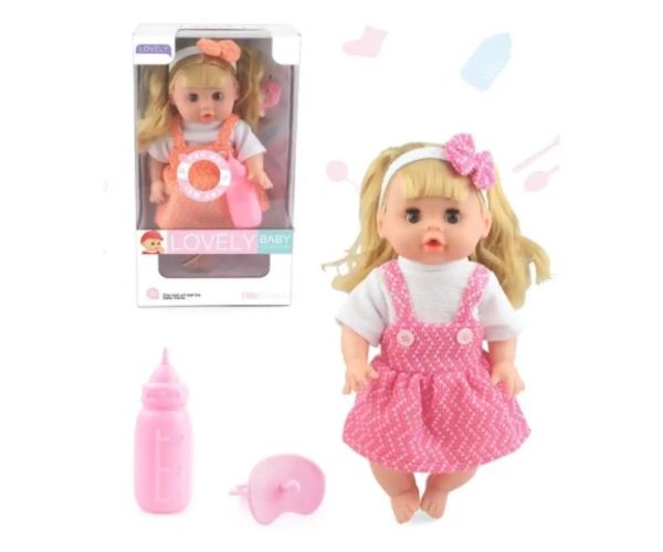 Sweet Baby păpușă cu sunete și suzetă mai multe variante