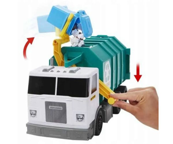 Matchbox: Camion de colectare selectivă a deșeurilor - Mattel