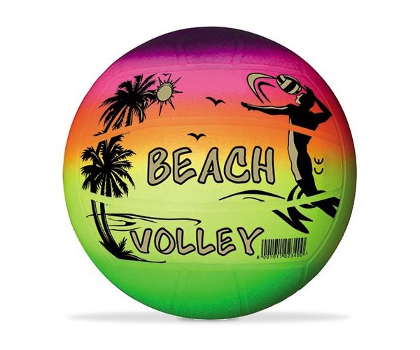 Beach Ball szivárvány színű röplabda 216mm - Mondo Toys