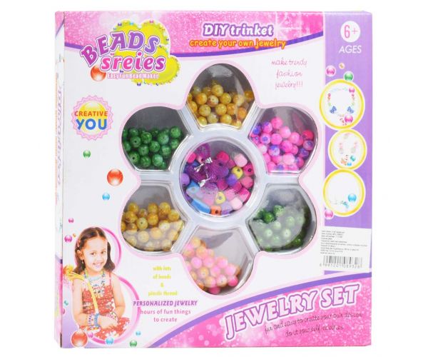 Beads Series: Set de bijuterii cu peste 300 de margele și ață