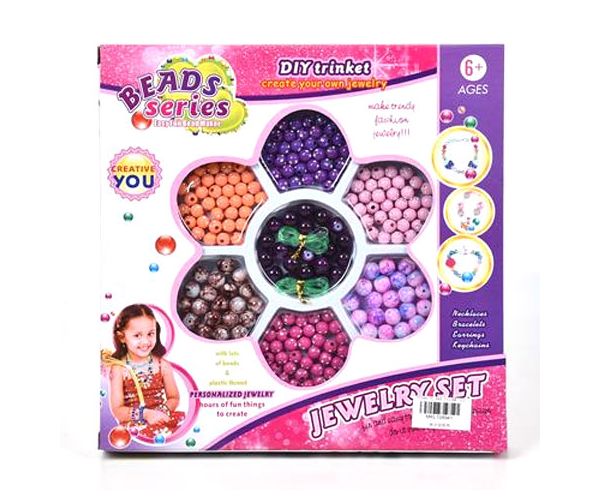 Beads Series: Ékszerkészítő szett 100+ gyönggyel