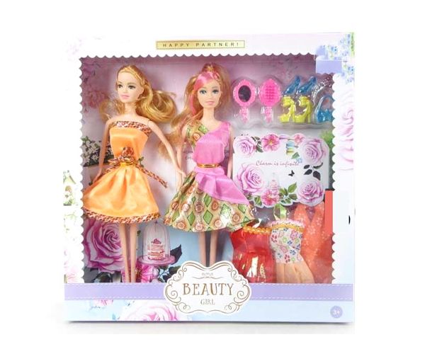 Beauty Girl Best Friends păpușă de modă set cu accesorii