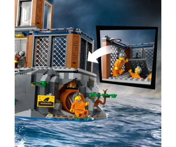 LEGO® City: Insula închisorii (60419)