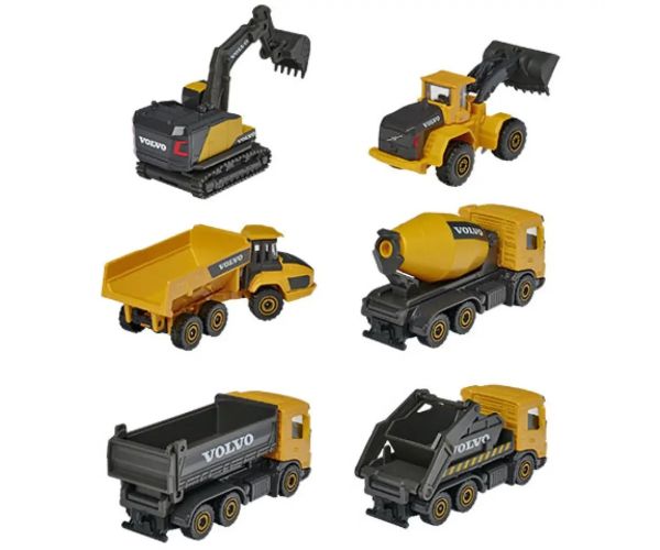 Majorette - Volvo Edition vehicule de construcții mai multe variante - Simba Toys