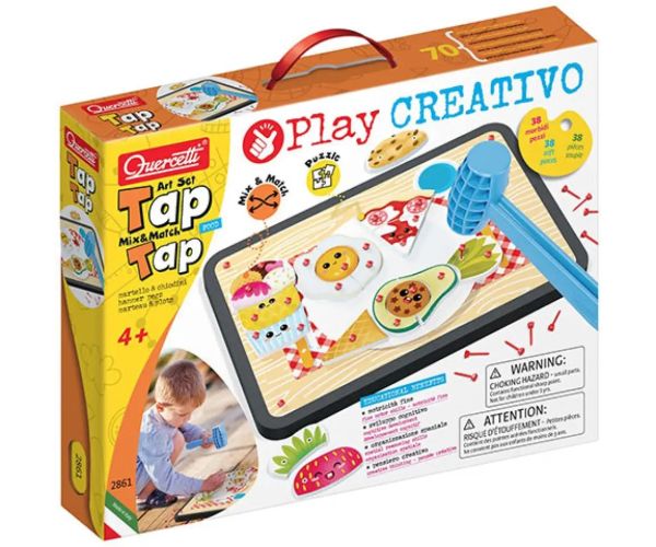 Quercetti: Play Creativo Tap Tap mâncare joc creativ