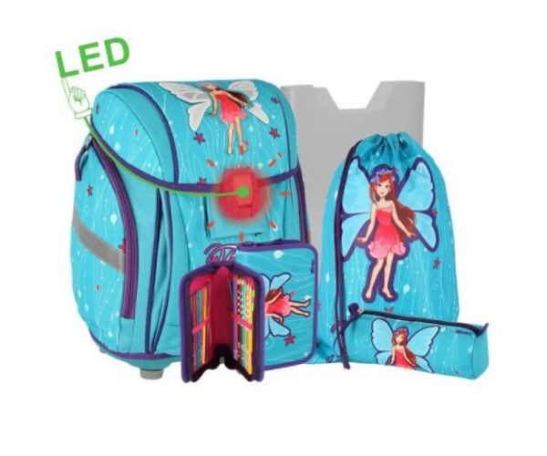 Spirit: Fairy 5 bucăți 3D ergonomic LED set rusac pentru școală