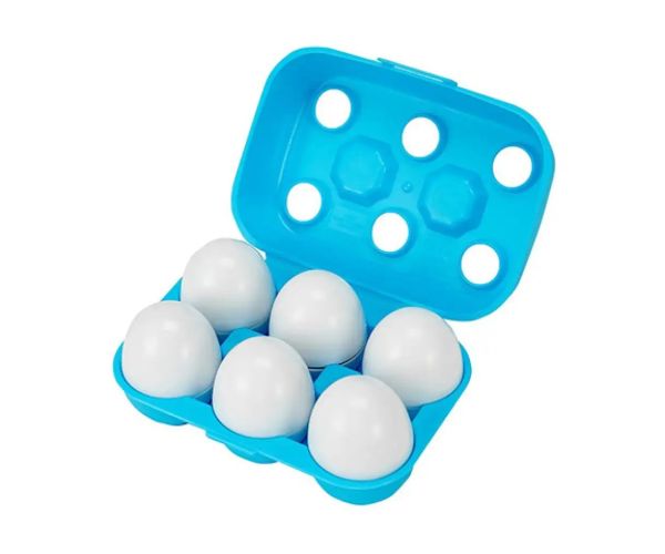 Playgo: Curcubeu formă ouă în suport