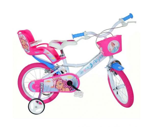 Sirenetta Alyssa sellő bicikli 14-es méretben - Dino Bikes kerékpár