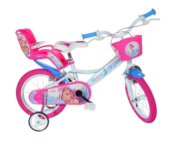 Sirenetta Alyssa sellő bicikli 16-os méretben - Dino Bikes kerékpár