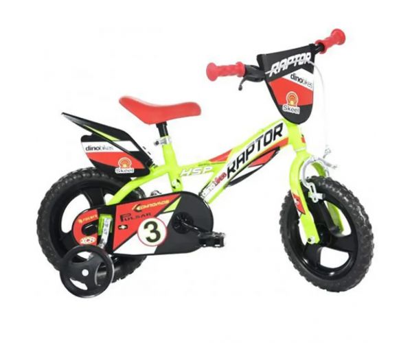 Bicicletă pentru copii Raptor portocalie, mărimea 12