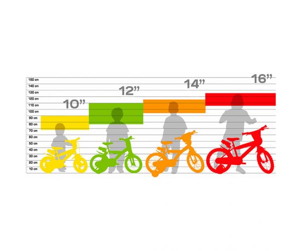 Bicicletă pentru copii cu dinozaur T-Rex, mărimea 12 - bicicletă Dino Bikes