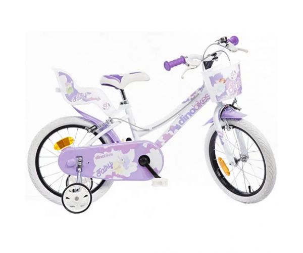 Fehér színű lányos gyerek bicikli 16-os méretben - Dino Bikes kerékpár