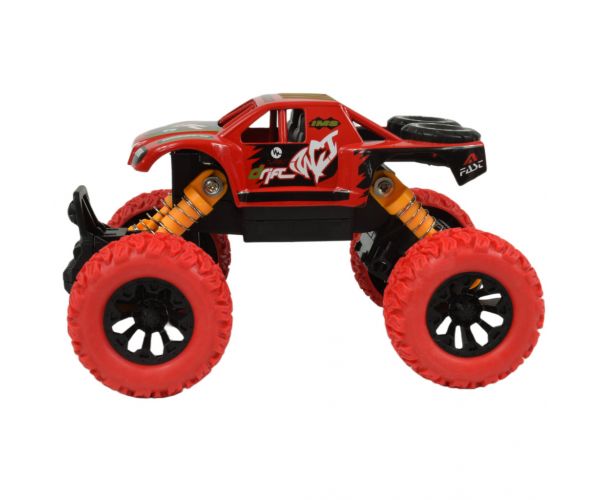 Big Foot Series: Lendkerekes offroad terepjáró autó kétféle változatban 13cm