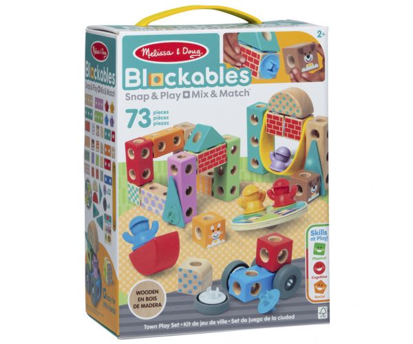 Blockables: Jucărie de construit — copac urban - Melissa & Doug