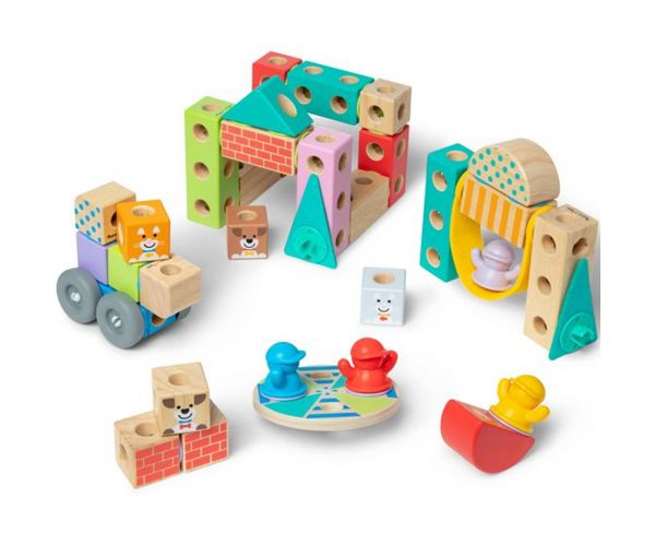 Blockables: Jucărie de construit — copac urban - Melissa & Doug
