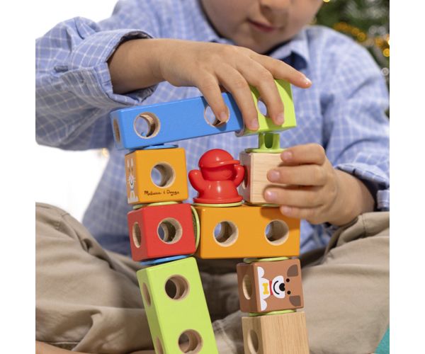 Blockables: Jucărie de construit — copac urban - Melissa & Doug