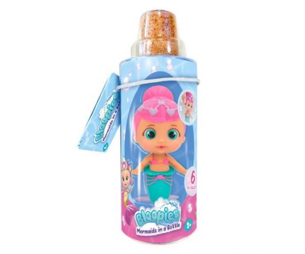 Bloopies: Bebeluși sirenă amuzanți în sticlă, disponibile în mai multe variante, 1 buc.