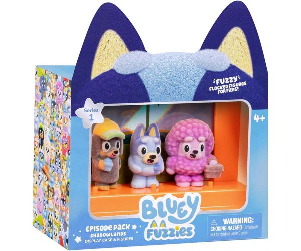 Bluey Fuzzies Episod - set de 3 piese - Tărâmul Umbrelor