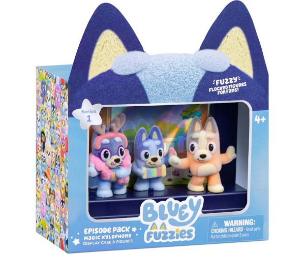 Bluey Fuzzies Episod set de 3 piese - Xilofon magic