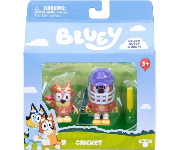Bluey: Pachet dublu de figurine - Cricket