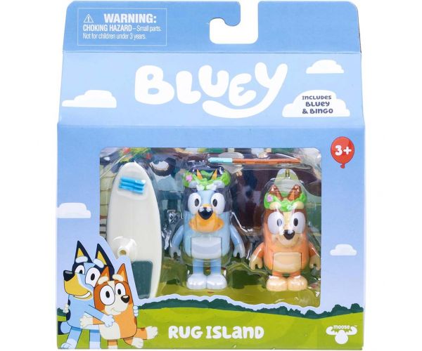 Bluey: Pachet dublu de figurine - Insulă