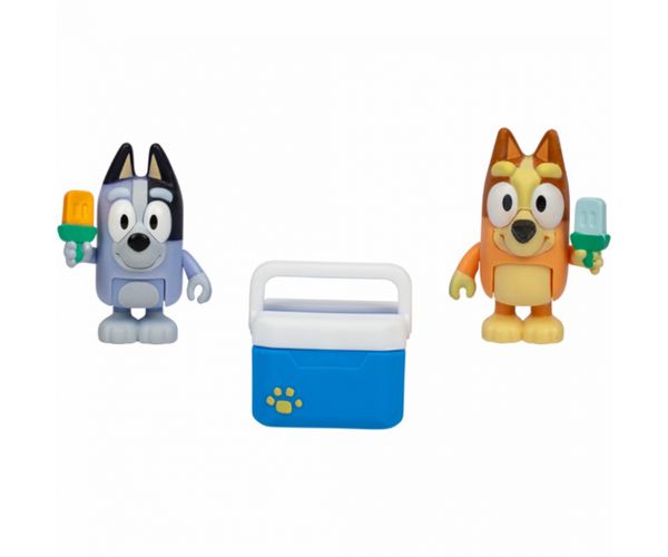 Bluey: Dupla karakter figura csomag - Jégkrém