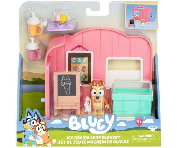 Bluey: Set de înghețată cu figurina personajului Bingo