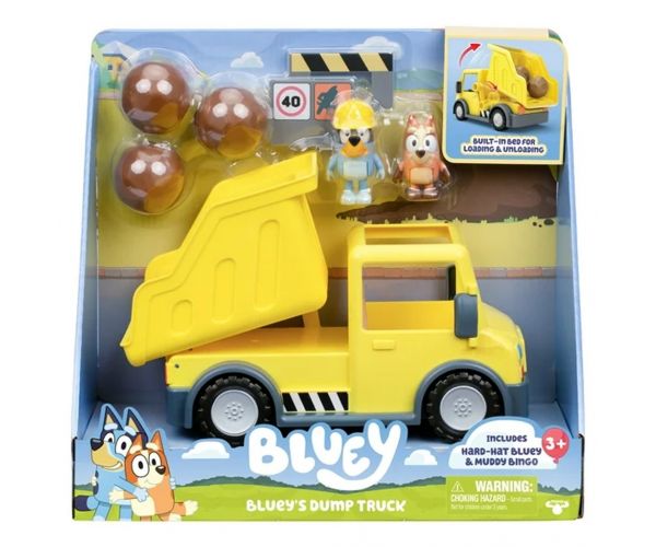Bluey: Set de joacă cu camion basculant și figurine