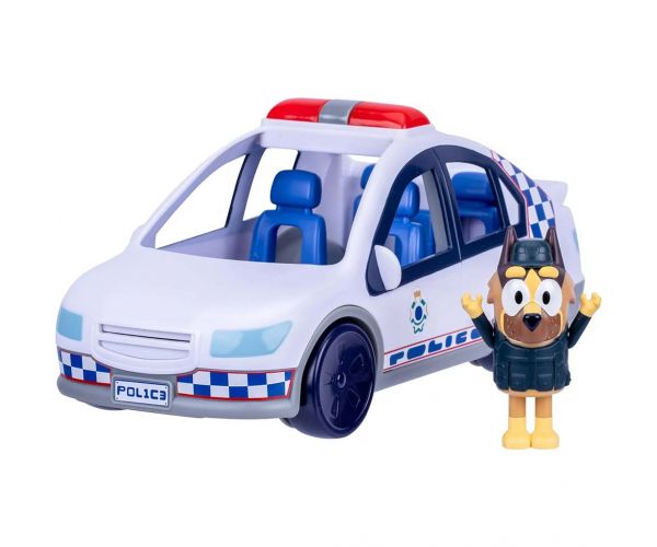 Bluey: Set de joacă cu mașină de poliție și figurină