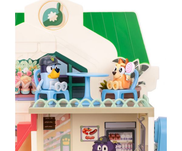 Bluey: Szupermarket nagy játékszett