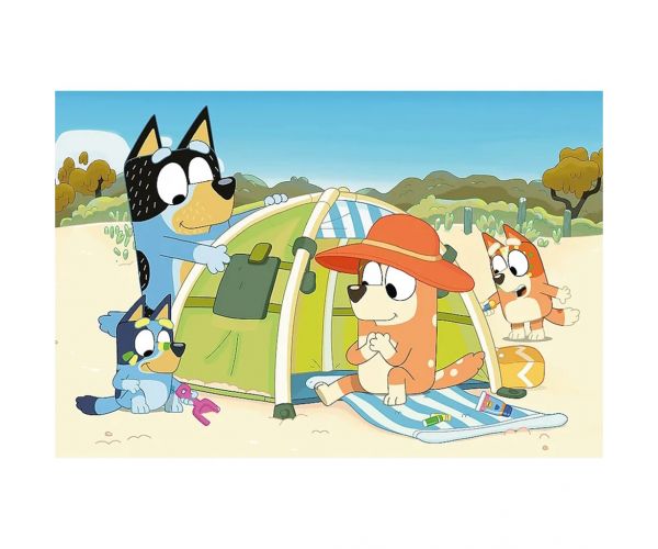 Bluey zi minunată puzzle Maxi cu 24 de piese - Trefl