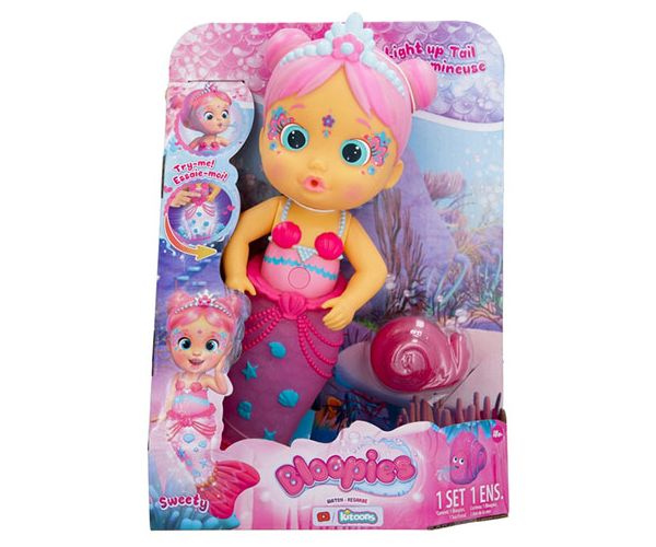 Bloopies: Sirenă baby haioasă cu înotătoare care luminează