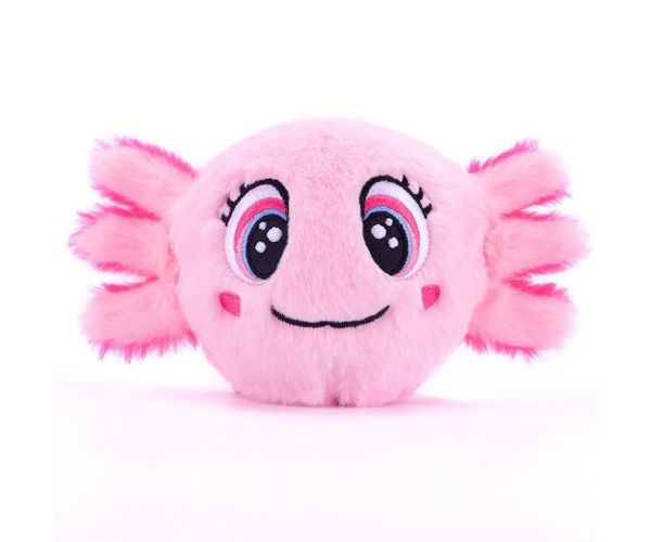 Bouncibles: Mingea de pluș săltăreață - Bubbles, axolotl roz