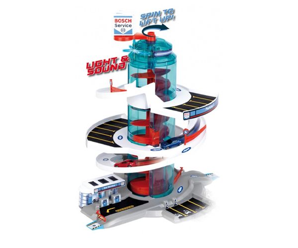 Bosch Helix parcare set de joacă cu efecte de sunete și lumini
