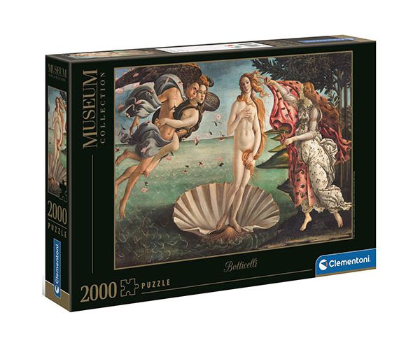 Botticelli: The Birth of Venus Museum HQC puzzle 2000 bucăți - Clementoni