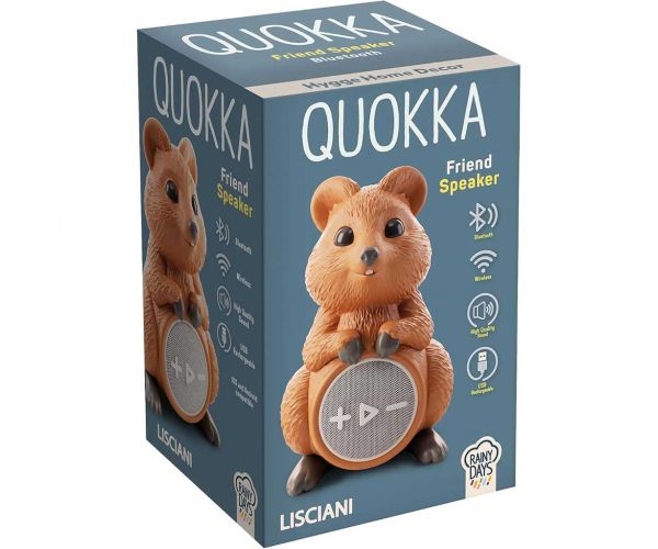 Boxă Bluetooth Rainy Days Quokka - Lisciani