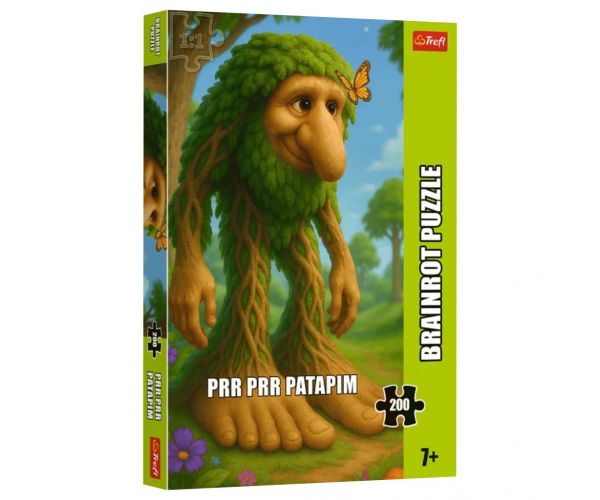 Brainrot: Prr Prr Patapim puzzle de 200 piese