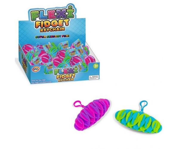 Breloc Flexi Fidget în două culori 1 buc.